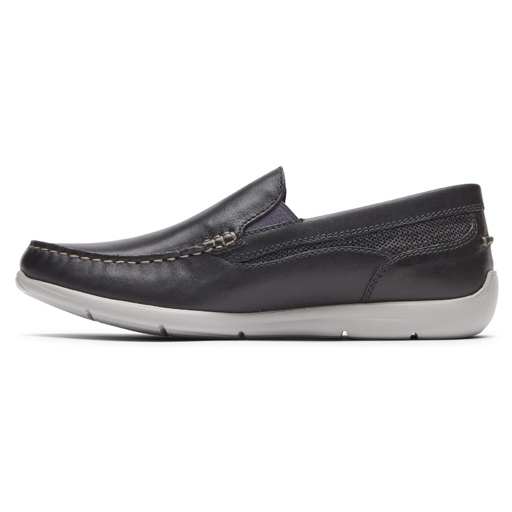 Slip-Ons Rockport Hombre Mexico - Cullen Venetian Gay Marino - PABSC4207